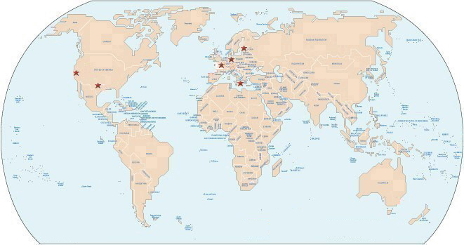 Mapa de espelhos do MIA