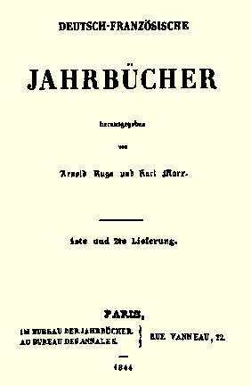 Deutsch-Franzsische Jahrbcher