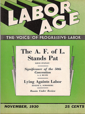 Labor Age Masthead