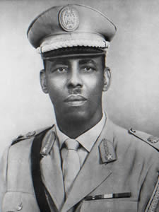 Retrato Mohamed Siyaad Barre