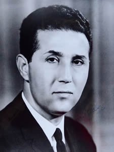 Retrato Ahmed Ben Bella