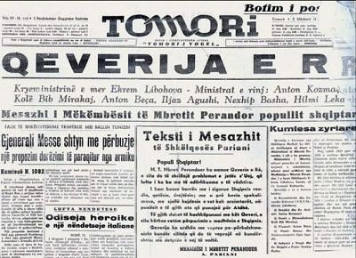 Imagem Tomori - https://www.zemrashqiptare.net/news/32122/baki-ymeri-misioni-historik-i-shtypit-shqiptar.html