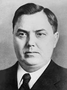 Retrato Gueórgui Maximiliánovitch Malenkov